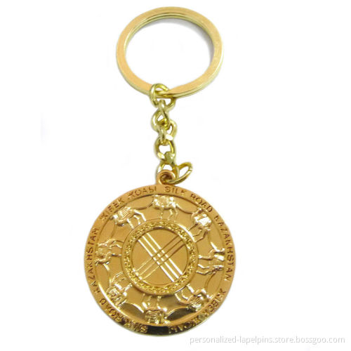 Zinc Alloy Material Oem Design Metal Keychains For Souvenir Gifts And Promotions